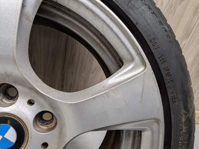 06-13 OEM BMW E90 E92 E93 Alloy Wheel Rim 17x8" ET34 Spider Spoke Style 157