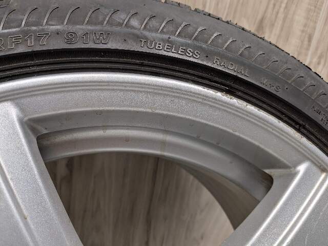 09-16 OEM BMW E89 Z4 Wheel Rim 17x8" ET29 Star Spoke Style 290