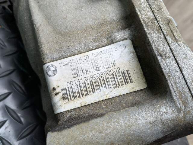 11-19 OEM BMW E70 F15 F16 F85 X5 X6 Front Differential Axle Carrier Ratio 3.15