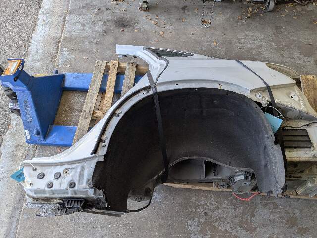 15-19 OEM BMW F16 F86 X6 X6M Rear Left Driver Side Quarter Panel Frame Body Cut