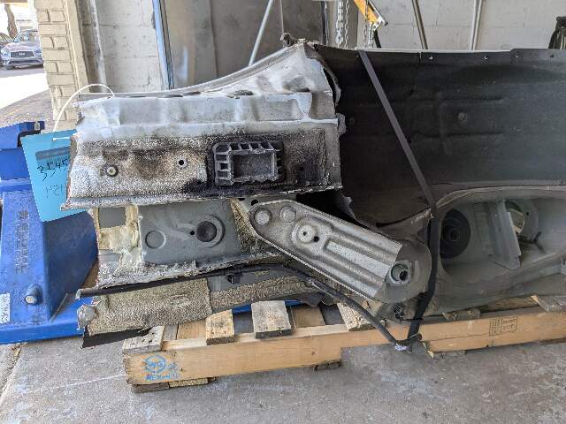 15-19 OEM BMW F16 F86 X6 X6M Rear Left Driver Side Quarter Panel Frame Body Cut