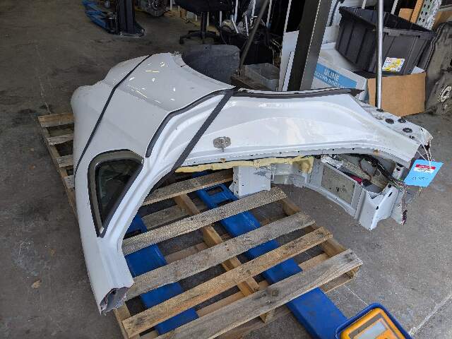 15-19 OEM BMW F16 F86 X6 X6M Rear Left Driver Side Quarter Panel Frame Body Cut