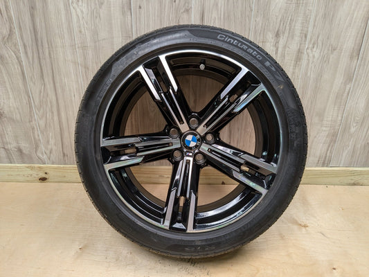 *22-25 OEM BMW G42 230 M240 Alloy Rim Wheel 18x7.5 ET25 Double Spoke Style 848M