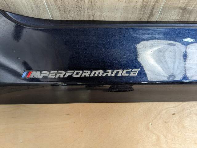 *16-22 OEM BMW G12 740 750 Right Passenger Side Skirt Rocker Panel M PERFORMANCE