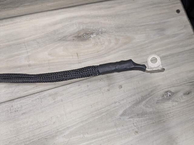 19-20 OEM BMW G05 G07 X5 X7 M50iX Alternator Starter Cable Wire N63M