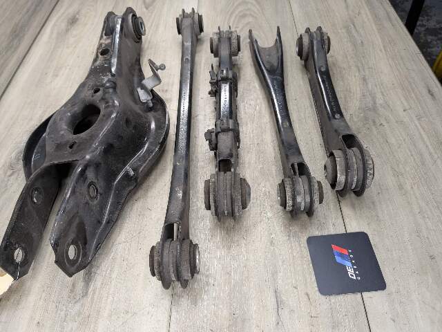OEM BMW F22 F23 F30 F32 F33 F36 Rear Left Driver Upper Lower Control Arm SET