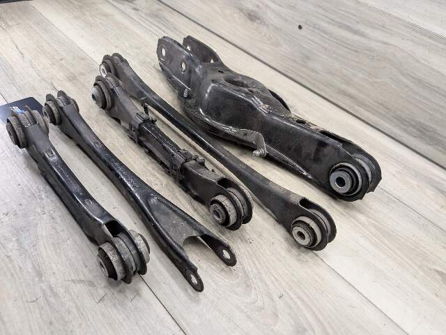 OEM BMW F22 F23 F30 F32 F33 F36 Rear Left Driver Upper Lower Control Arm SET