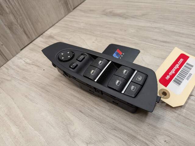 09-15 OEM BMW F01 F02 740 750 760 Left Driver Side Master Window Switch Button