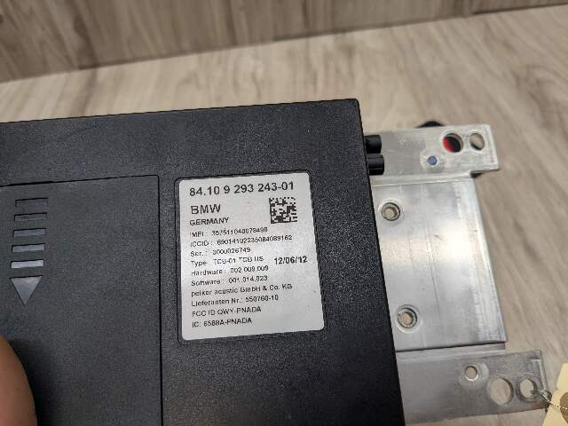 13-15 OEM BMW F01 F02 740 750 760 B7 Telematics Control Unit Module TCB