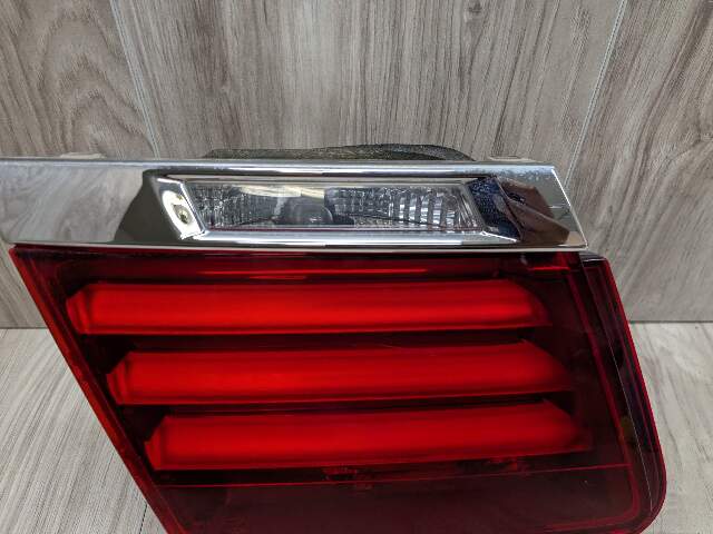 13-15 OEM BMW F01 F02 LCI 740 750 LED Rear Left Driver Side Inner Tail Light