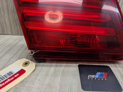 13-15 OEM BMW F01 F02 LCI 740 750 LED Rear Left Driver Side Inner Tail Light