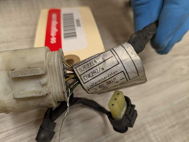 13-15 OEM BMW F01 F02 750 Front Bumper Parking PDC Sensor Wiring Wire Harness