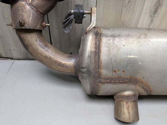 *22-25 OEM BMW G42 M240 Dual Exhaust Flap Pipe Muffler B58 Engine w/ Carbon Tips