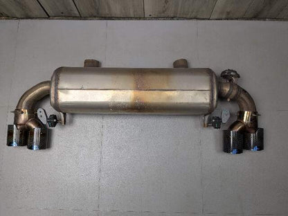 *22-25 OEM BMW G42 M240 Dual Exhaust Flap Pipe Muffler B58 Engine w/ Carbon Tips