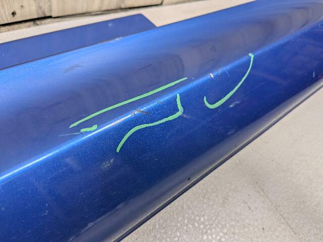 14-20 OEM BMW F22 F23 M235 M240 Left Driver Side Skirt Rocker Panel M SPORT Blue