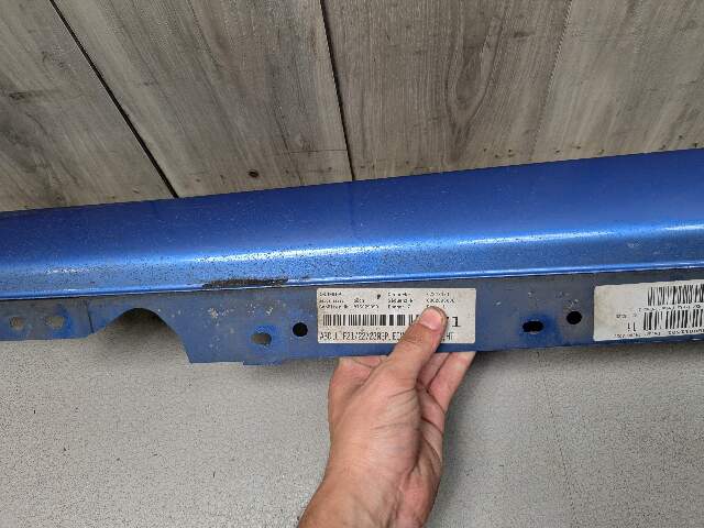 14-20 OEM BMW F22 F23 M235 M240 Left Driver Side Skirt Rocker Panel M SPORT Blue