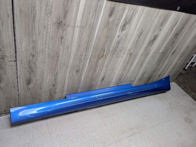 14-20 OEM BMW F22 F23 M235 M240 Left Driver Side Skirt Rocker Panel M SPORT Blue