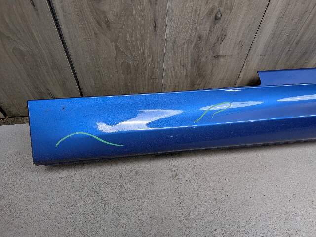 14-20 OEM BMW F22 F23 M235 M240 Left Driver Side Skirt Rocker Panel M SPORT Blue