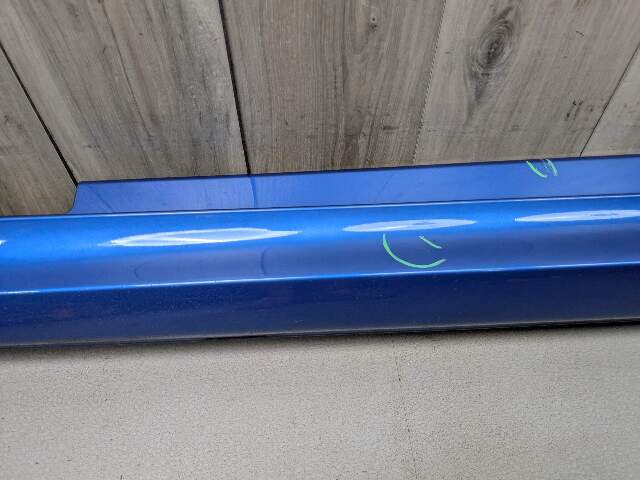14-20 OEM BMW F22 F23 M235 M240 Left Driver Side Skirt Rocker Panel M SPORT Blue