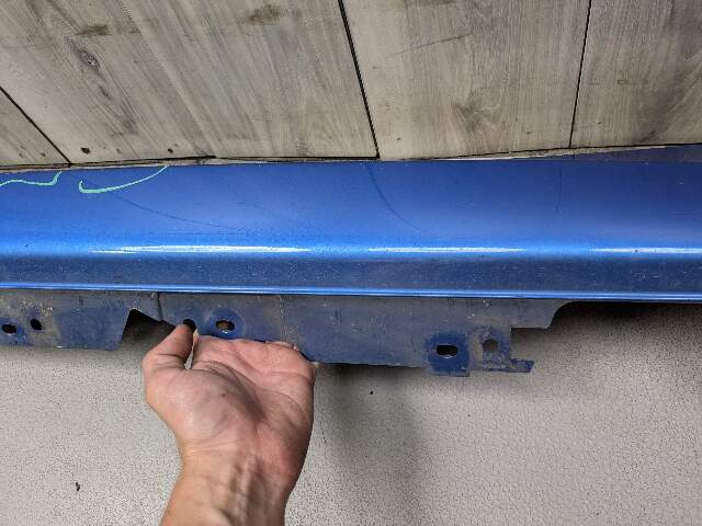 14-20 OEM BMW F22 F23 M235 M240 Left Driver Side Skirt Rocker Panel M SPORT Blue