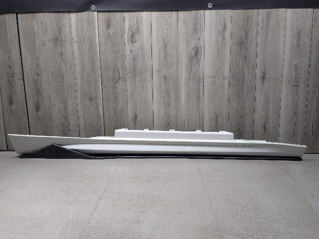 NOTE* 16-20 OEM BMW F87 M2 Coupe Left Driver Side Skirt Rocker Panel White 300