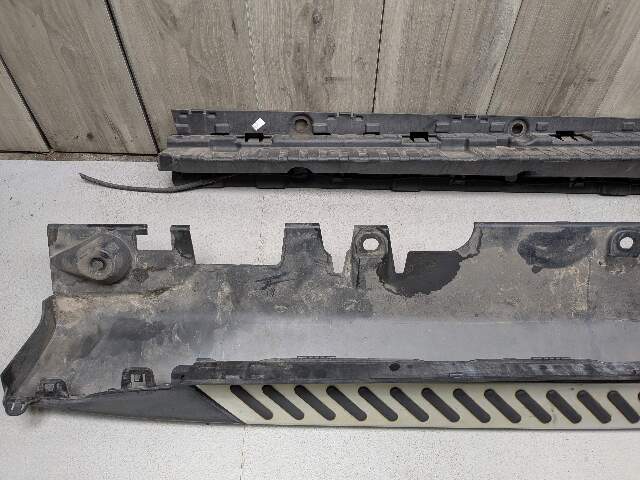 OEM BMW F15 X5 Left Driver Running Step Board Side Skirt Rocker Panel w Bracket