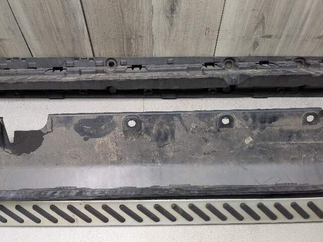 OEM BMW F15 X5 Left Driver Running Step Board Side Skirt Rocker Panel w Bracket