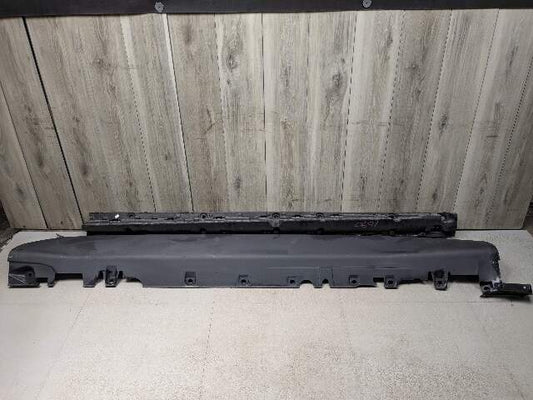 OEM BMW F15 X5 Left Driver Running Step Board Side Skirt Rocker Panel w Bracket