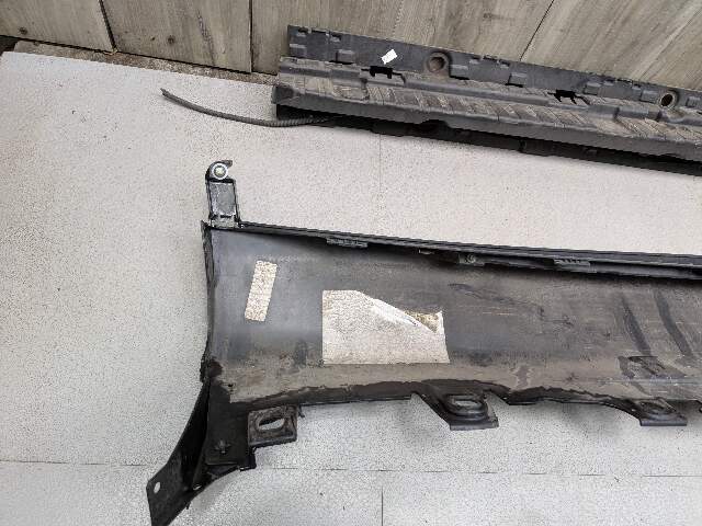 OEM BMW F15 X5 Left Driver Running Step Board Side Skirt Rocker Panel w Bracket
