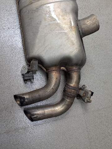 19-25 OEM BMW G05 X5 50iX Rear Exhaust Flap Silencer Muffler w/ Quad Tips N63M