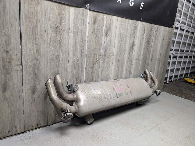 19-25 OEM BMW G05 X5 50iX Rear Exhaust Flap Silencer Muffler w/ Quad Tips N63M