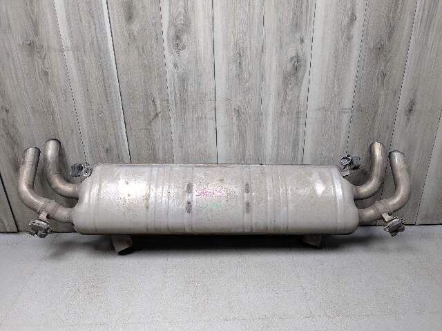 19-25 OEM BMW G05 X5 50iX Rear Exhaust Flap Silencer Muffler w/ Quad Tips N63M