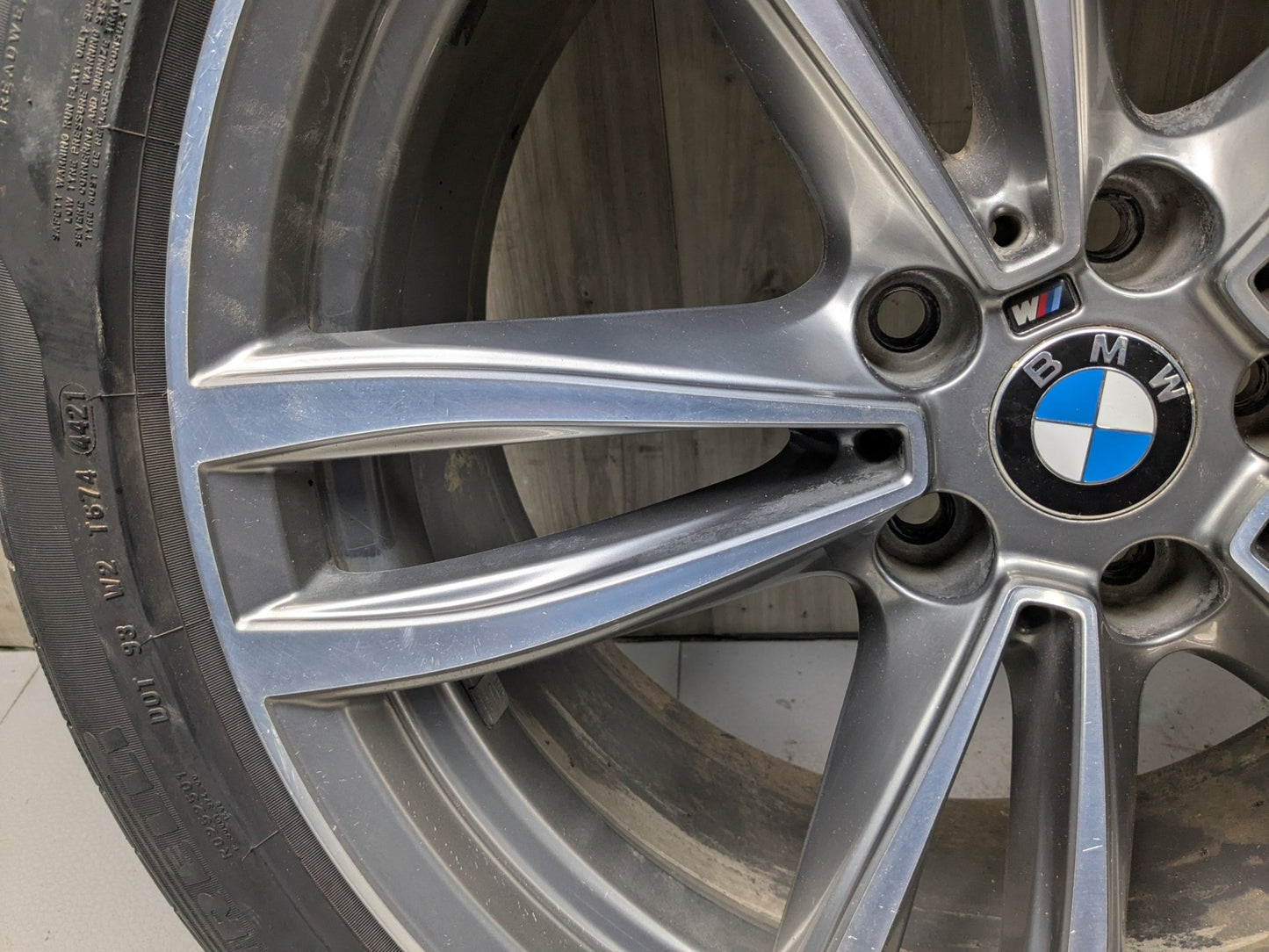 OEM BMW G11 G12 740 750 Wheel Rim 19x8.5" ET:25 Style M Double Spoke Style 647M