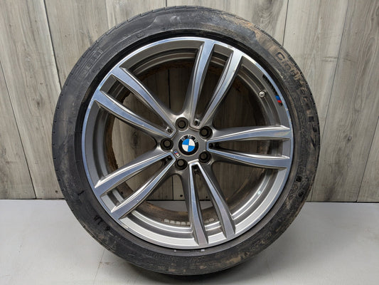 OEM BMW G11 G12 740 750 Wheel Rim 19x8.5" ET:25 Style M Double Spoke Style 647M
