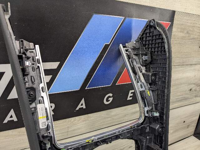 19-23 OEM BMW G05 G06 G07 X5 X6 X7 Front Center Console Trim Panel Aluminum