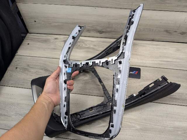 19-23 OEM BMW G05 G06 G07 X5 X6 X7 Front Center Console Trim Panel Aluminum