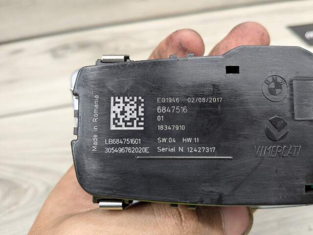 18-20 OEM BMW F22 F23 F87 LCI Headlight Switch Control Light Module BLACK
