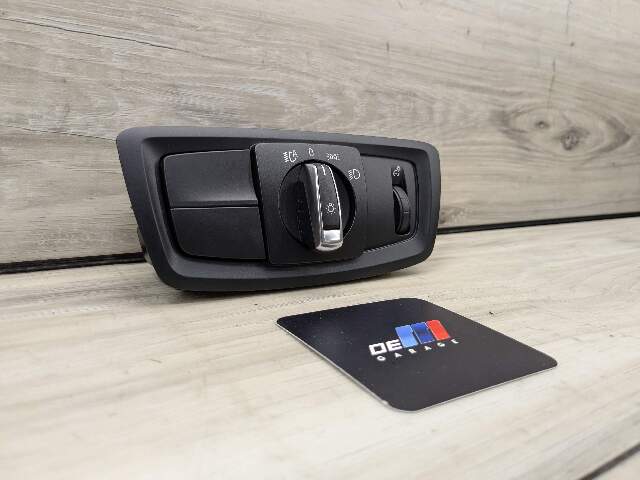 18-20 OEM BMW F22 F23 F87 LCI Headlight Switch Control Light Module BLACK