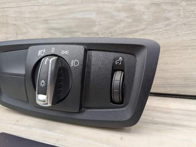 18-20 OEM BMW F22 F23 F87 LCI Headlight Switch Control Light Module BLACK