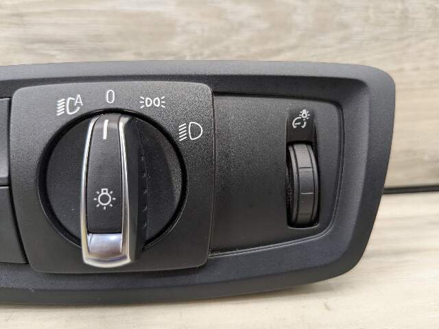 18-20 OEM BMW F22 F23 F87 LCI Headlight Switch Control Light Module BLACK