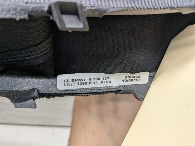 14-20 OEM BMW F22 F23 228 230 M240 Boot Hand Brake Handle Cover BLACK
