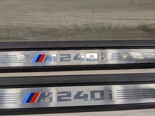 14-20 OEM BMW F22 F23 M240 Door Sill Entrance Molding Scuff Plate Trim SET