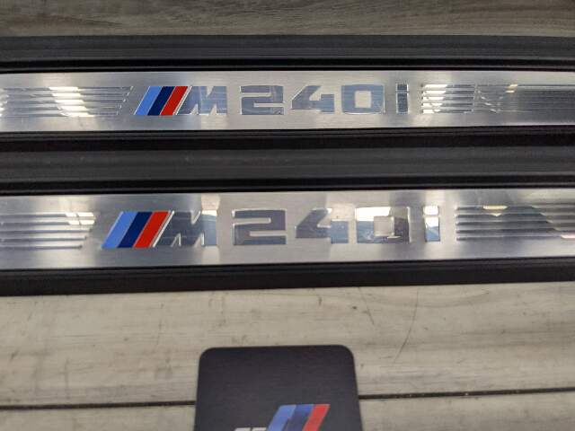 14-20 OEM BMW F22 F23 M240 Door Sill Entrance Molding Scuff Plate Trim SET