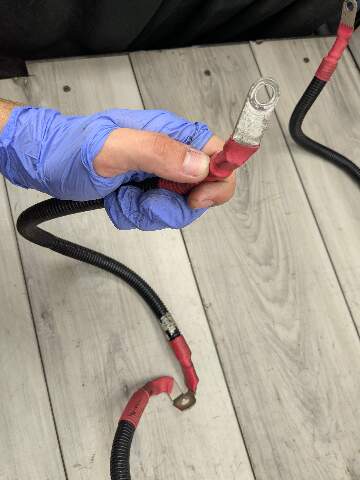 OEM BMW F02 F10 F12 F13 Engine N55 Battery Starter Positive Cable Wire Harness