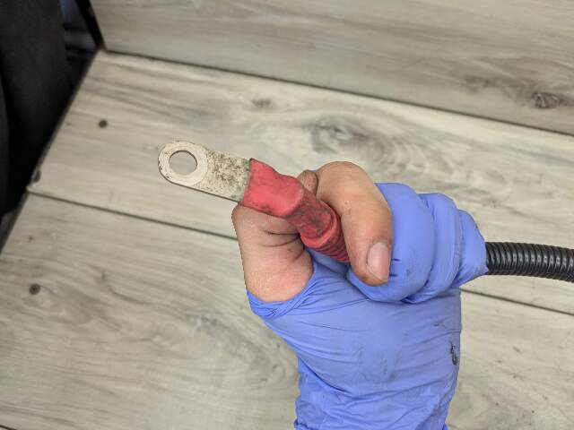 OEM BMW F02 F10 F12 F13 Engine N55 Battery Starter Positive Cable Wire Harness