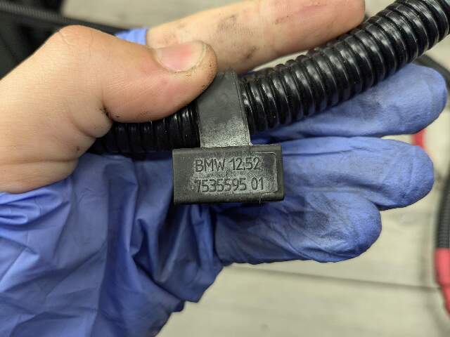 OEM BMW F02 F10 F12 F13 Engine N55 Battery Starter Positive Cable Wire Harness