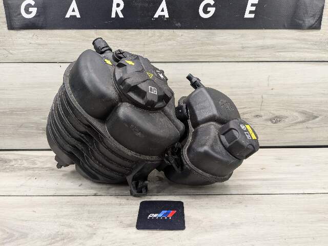 OEM BMW G20 G22 G23 G26 G42 Engine Coolant Expansion Overflow Tank Reservoir SET