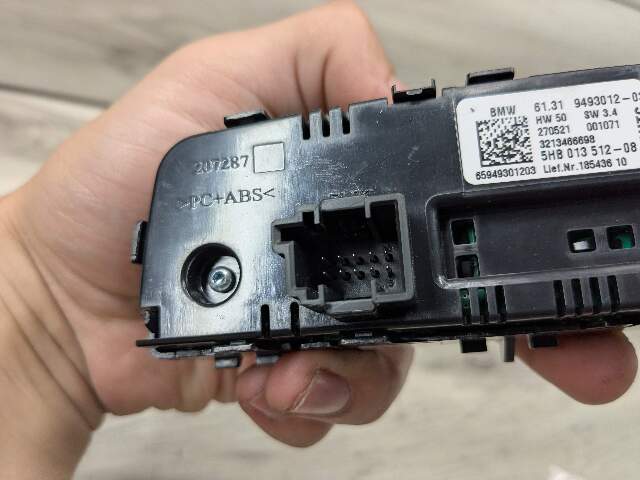 OEM BMW G20 G22 G23 G26 G80 G82 G83 Rear AC Air Climate Control Switch Module