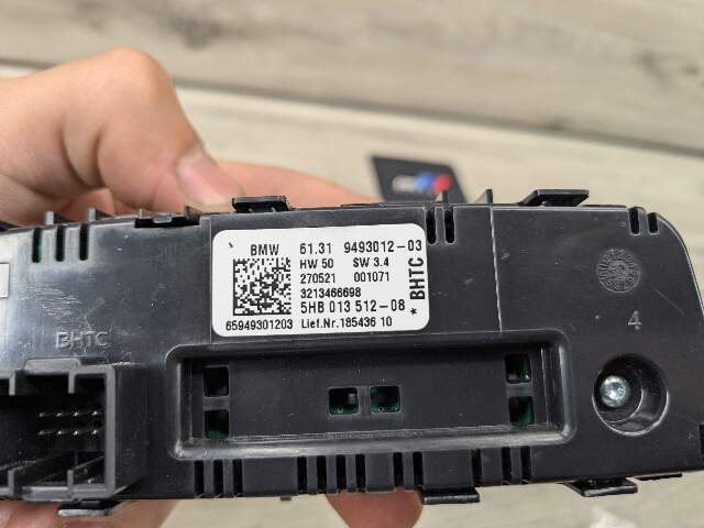 OEM BMW G20 G22 G23 G26 G80 G82 G83 Rear AC Air Climate Control Switch Module