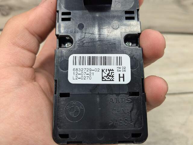 OEM BMW F90 F97 G01 G05 G20 G30 X3 Front Driver Main Master Power Window Switch